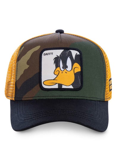 Buy Freegun Looney Tunes Daffy Mesh Trucker Cap Green in UAE