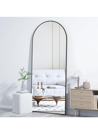 Buy Full Length Mirror Standing, Hanging or Leaning Against Wall 160*50cm in UAE