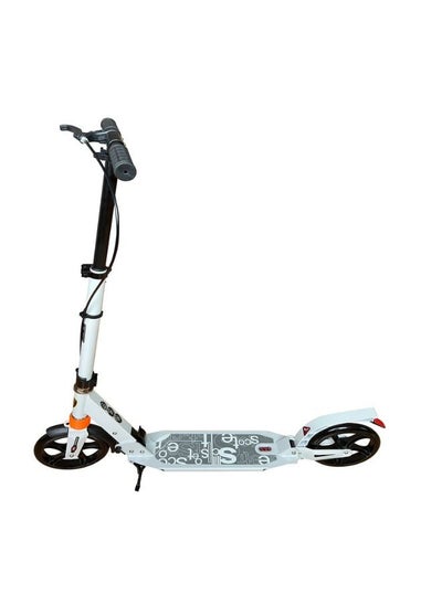 Buy ALUMINUM SCOOTER 90X13.5X105CM-WHITE 13-116-27W in Saudi Arabia