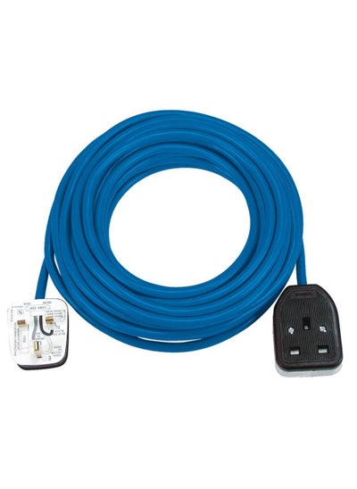 Buy Brennenstuhl Extension Cable With Rubberized Socket 13A BS 25m H05VV3GI in UAE