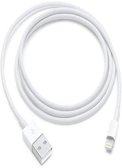 اشتري For iPhone 7 Lighting to usb cable 1m - white في مصر