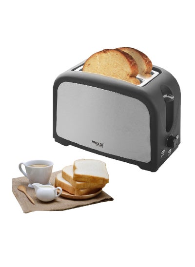 Buy MEXXI 2-Slice Toaster, 800W - Defrost, Reheat, 6 Browning Setting and Removable Crumb Tray in UAE