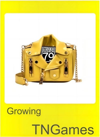 Buy Shoulder Bag Yellow Jacket Style in Saudi Arabia