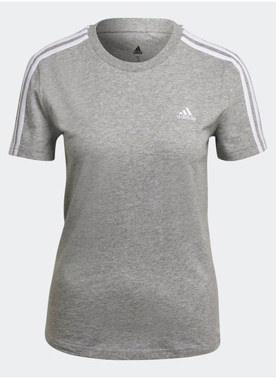 اشتري Essentials Slim 3-Stripes T-Shirt في مصر