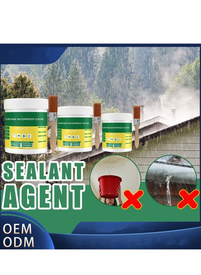 اشتري Invisible Sealant Agent, Waterproof Sealant, Transparent Leak Repair, Waterproof Glue, Super Adhesive Sealant for Crack Leak, Bathroom, Kitchen, Interior and Exterior Brush Repair في السعودية