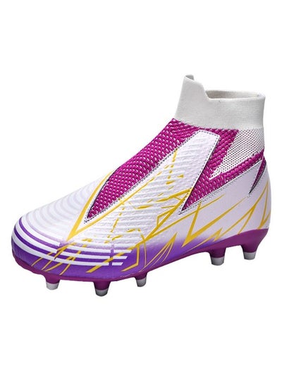 Buy Anti-slip And Wear-Resistant Outdoor Training Football Shoes Fashion, Lightweight And Breathable Football Soccer Shoes in Saudi Arabia