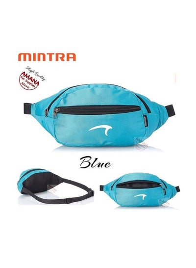 Buy Mintra BIG Waist Pack - WATERPROOF - PRACTICAL  & CONVENIENT - BLUE 1 Pc in Egypt