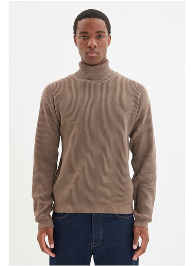 Buy Sweater - Brown - Oversize in Egypt