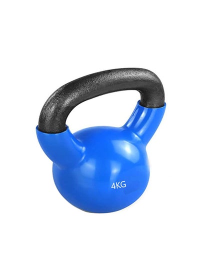 Buy Vinyl Coated Kettlebell With Comfort Grip 4kgs in Saudi Arabia