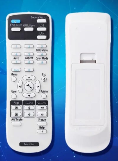 Buy Universal Remote Control for Projector Compatible with All Epson Projector Home Cinema Power lite EB EX VS Bright Link EMP Series Projectors in Saudi Arabia