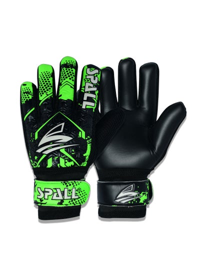 Buy Spall Goal Keeper Gloves Finger Support Strong Grip Hand Protection Ideal for Training and Match Suitable for Boys Children Youth in UAE