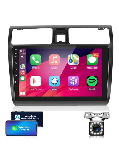 Buy Android Screen For Suzuki Swift 2005 To 2010 4GB RAM 64GB Memory Support Apple Carplay Android Auto Full HD Touch Screen 10 Inch built In Bluetooth USB Radio WiFi Play Store Backup Camera included in UAE