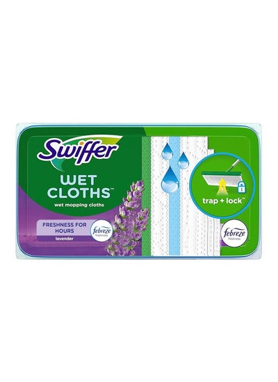 Buy Wet Mopping Pad Refills for Floor Mop with Lavender Scent, 12 Count in Saudi Arabia