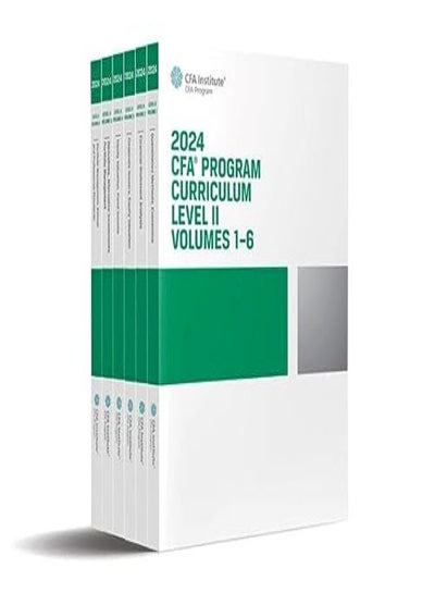 2024 Cfa Program Curriculum Level Ii Box Set price in UAE | Noon UAE ...
