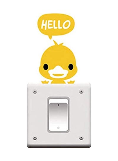 Buy Light Switch Wall Stickers (Yellow Duck) in Egypt