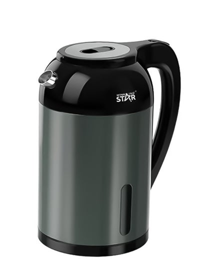 Buy 1500W 201 Stainless Steel Electric Kettle with 3 Litre Capacity Winning Star ST-6015 - Black in UAE