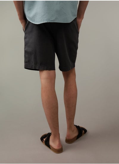 Buy AE 7" Linen-Blend Lived-In Trekker Short in Egypt