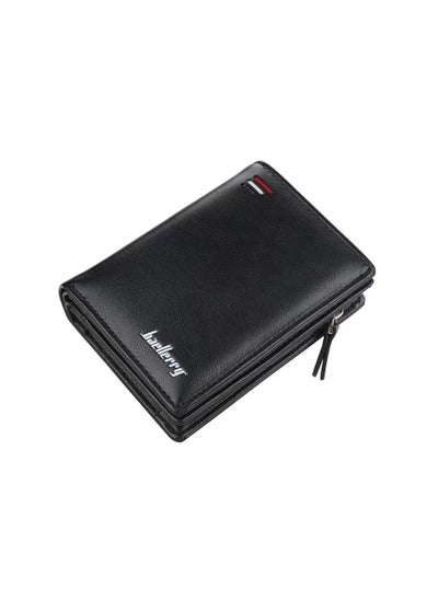 Buy Leather Wallet Black in UAE