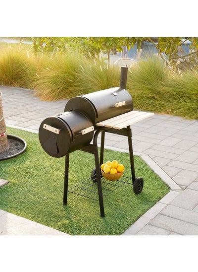 اشتري Inferno Elite Series BBQ Grill Inf11 | Portable Steel And Wood BBQ Grill for Home Garden Backyard Tailgate Party Camping Picnic Cooking في الامارات