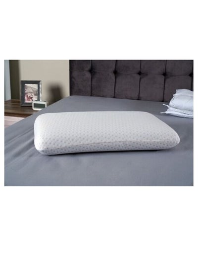 Buy PAN Home Balance Copper Infused Memory Foam Pillow 45X70X13cm-White in UAE