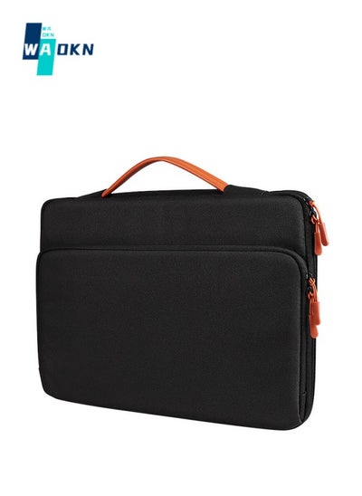 اشتري Unisex Laptop Bag, Men's and Women's Apple Macbook Huawei Pro Laptop Bag Briefcase Office Bag Handbag Tote Bags Carry Bags 14.1-15.4 inch universal في السعودية