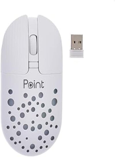Buy Point PT-70 Plastic Mouse Type C Interface With High Speed And Dual Mode For Windows/Mac - White in Egypt