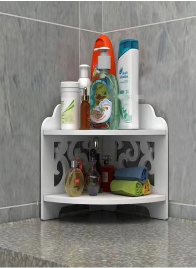 Buy Bathroom Shelf Corner Storage Cabinet in UAE