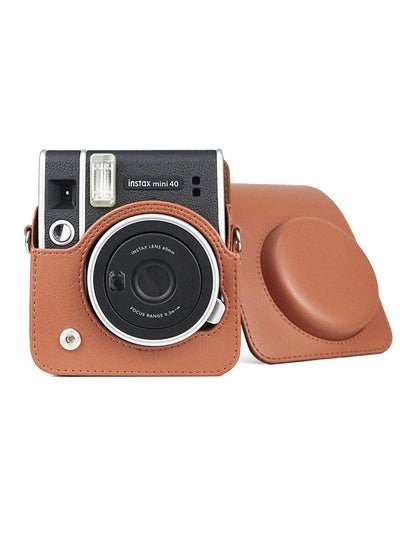 Buy Camera Case for Mini 40， Instant Camera Protective Case Compatible with Instax Mini 40 Instant Film Camera (Black) in Saudi Arabia