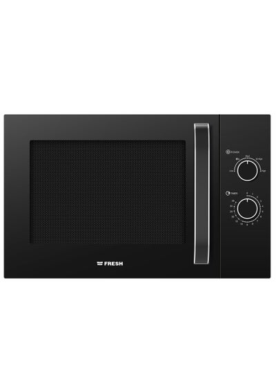 Buy Microwave 28 L Mechanical FMW-28MC-BW Black in Egypt