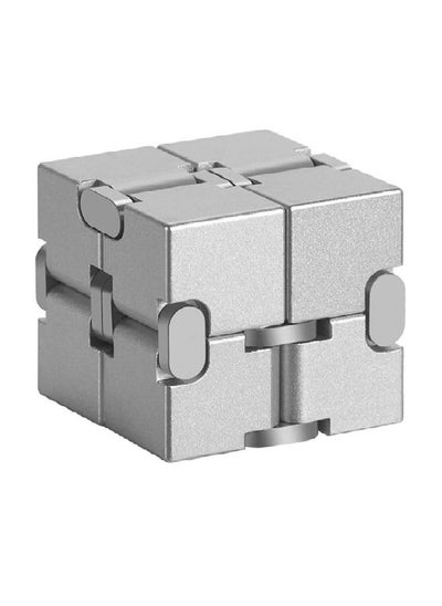 Buy Infinity Cube Fidget Toy, Aluminum Alloy Metal Infinity Cube Toys Tools for Adults, Magic Cube for Stress Anxiety Relief in Egypt