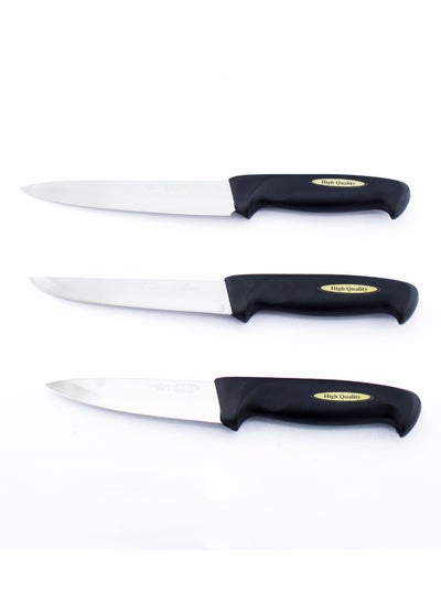 اشتري Japanese Kitchen Knife Set 3 Pieces في السعودية