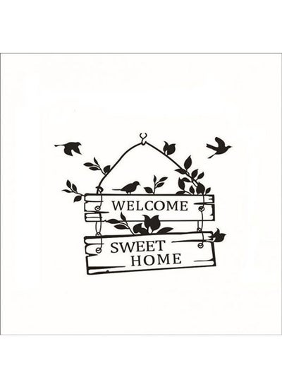 Buy Delicate Simple English Pastoral Style Home Background PVC Removable Living Room Kid's Room Decor Wall Stickers in Egypt