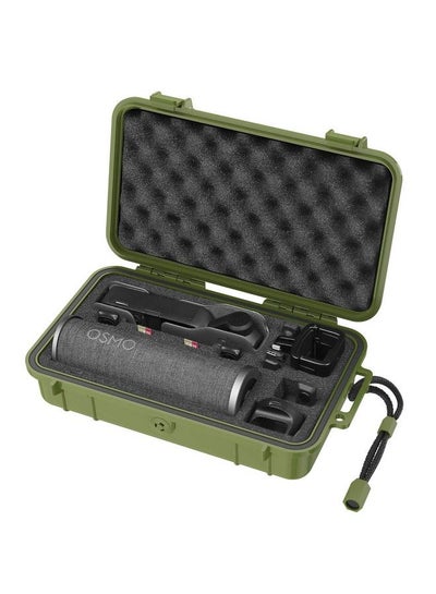 اشتري 2.4L Hard Carrying Casetravel Storage Bag Compatible With Dji Osmo Pocket 2 Osmo Pocket Camera And Accessories（Green） في السعودية