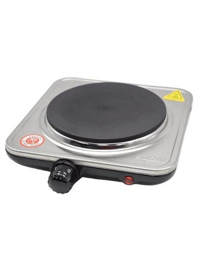 Buy Electric stove, 1 burner, stainless steel, 1000 watts in Egypt