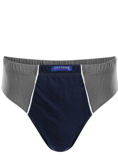 Buy Cottonil  Smooth Cotton Brief-Navy in Egypt