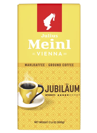 Buy Julius Meinl Jubilaum Blend Ground Coffee, Classic Collection, Intensity 8, Medium Roast, 500g in UAE