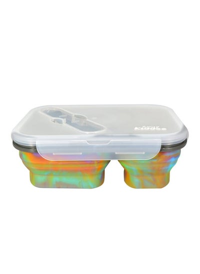 Buy Kiddos Silicone Expandable Foldable Lunch in UAE