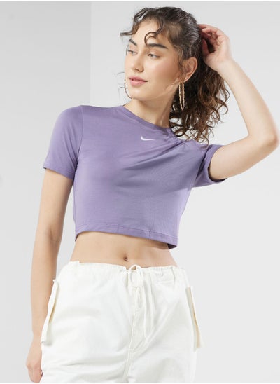 Buy Nsw Essential Slim Crop T-Shirt in UAE