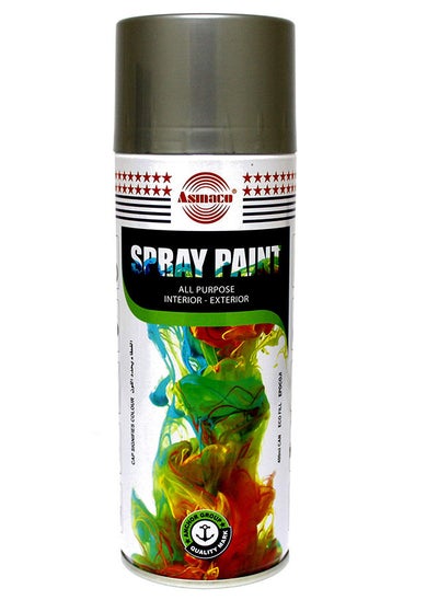 اشتري Asmaco Spray Paint, Silver, 400Ml في الامارات