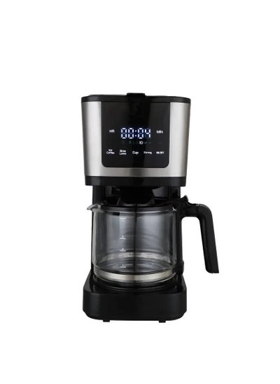 اشتري Rich Brew Coffee Machine Interactive Touch Display 900W / Touch Display / Quick Drew / Glass Carafe Capacity 1.25L-Black في الامارات