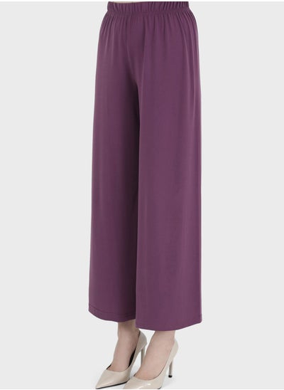 Buy Flared High Waist Pants in UAE