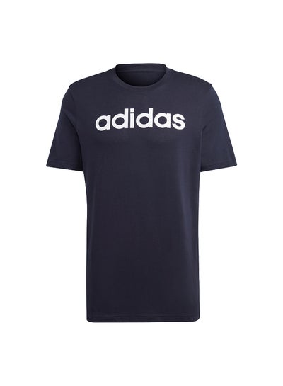 اشتري Essentials Single Jersey Linear Embroidered Logo T-Shirt في مصر