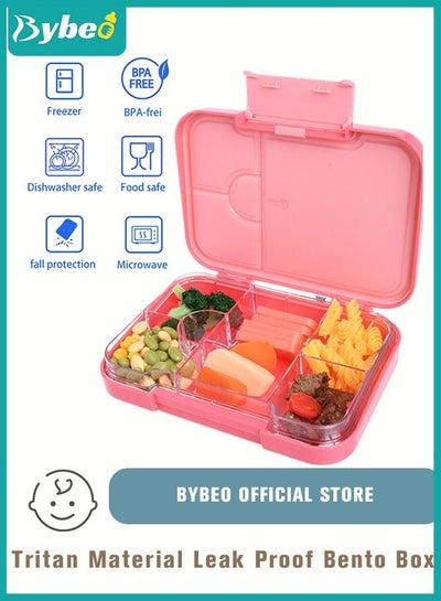اشتري Tritan Bento Boxes, BPA FREE Lunch Box for School / Office / Travel 6 Compartments Meal Prep في الامارات