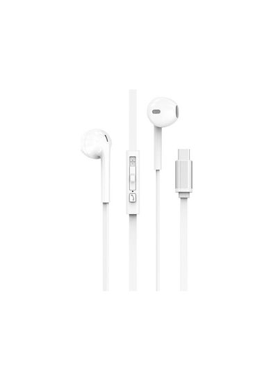 Buy Vidvie HS665 TYPE C HEADPHONES WITH CABLE, WHITE in Egypt