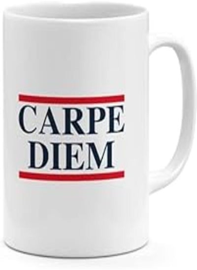 Buy Fast Print Loud Universe Carpediem Printed With Words Mug in Egypt