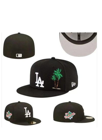 Buy Hip Hop Fashion Baseball League Adjustable Flat Tongue Baseball Hat in UAE