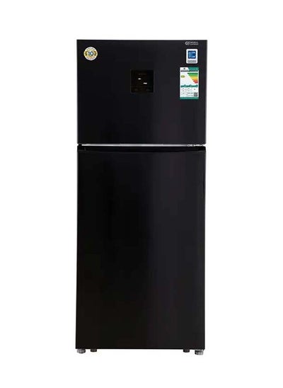 اشتري General Supreme, Two Door Refrigerator with Top Freezer, 14.9 ft, 420 L, Inverter Compressor, Black Steel في السعودية