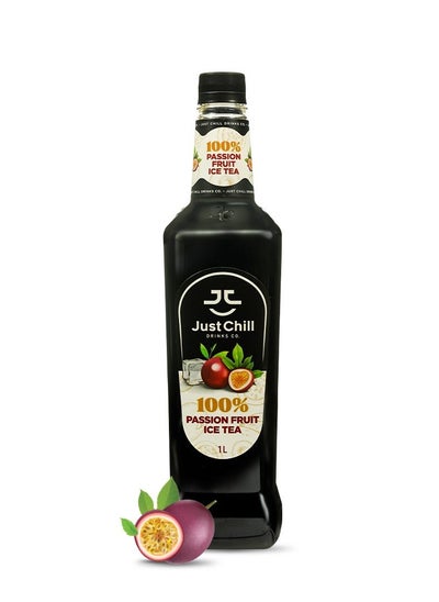 Buy Passion Iced Tea Syrup Made From 100% Real Fruit Extract 1 Litre in UAE