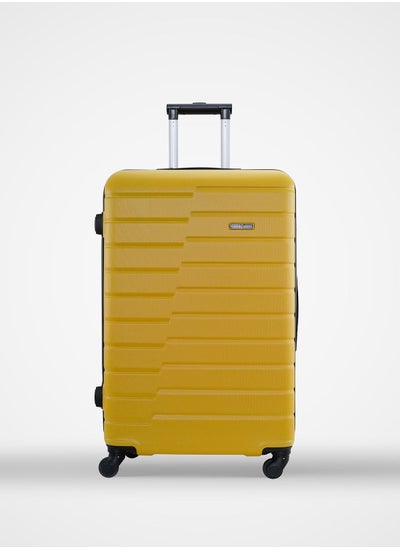 اشتري Beta Cabin Size ABS Hardside Spinner Luggage Trolley 20 Inch Yellow في الامارات