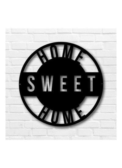 Buy Home sweet home sign Wood wall art 60x60 in Egypt